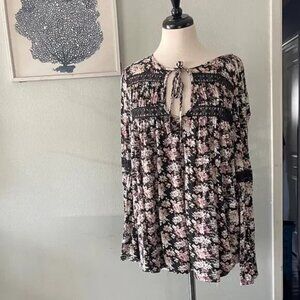 Altr'd State Floral Blouse